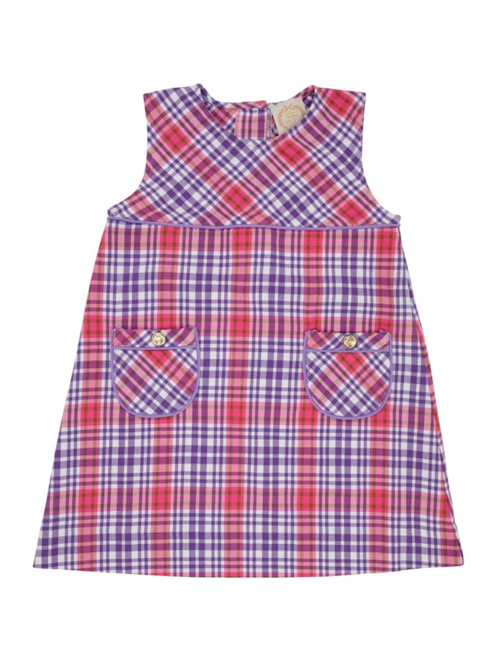 TBBC Jill Jumper Size 8 Bridge Club Hustle Houndstooth with Palisades Purple EUC
